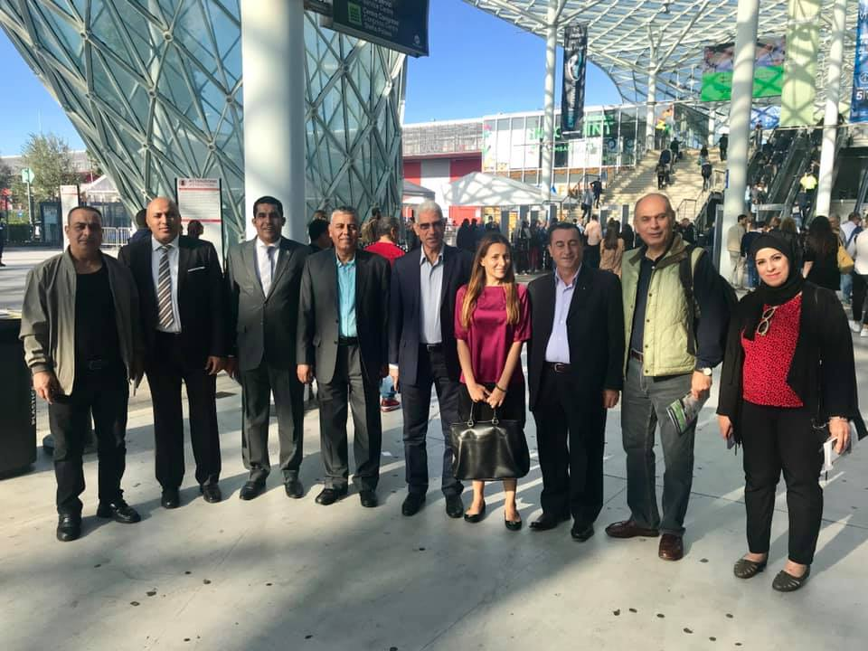 Visit of Egyptian and Jordanian experts to attend the third training