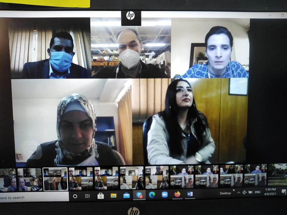 Final Management Meeting via Skype, considering the different way for sustainability